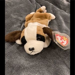 Vintage 1996 Bernie Ty Beany Baby St. Bernard Dog